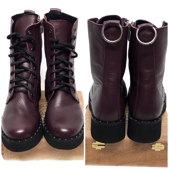 Steve Madden Rocco Combat Boots - Picture 5 of 8